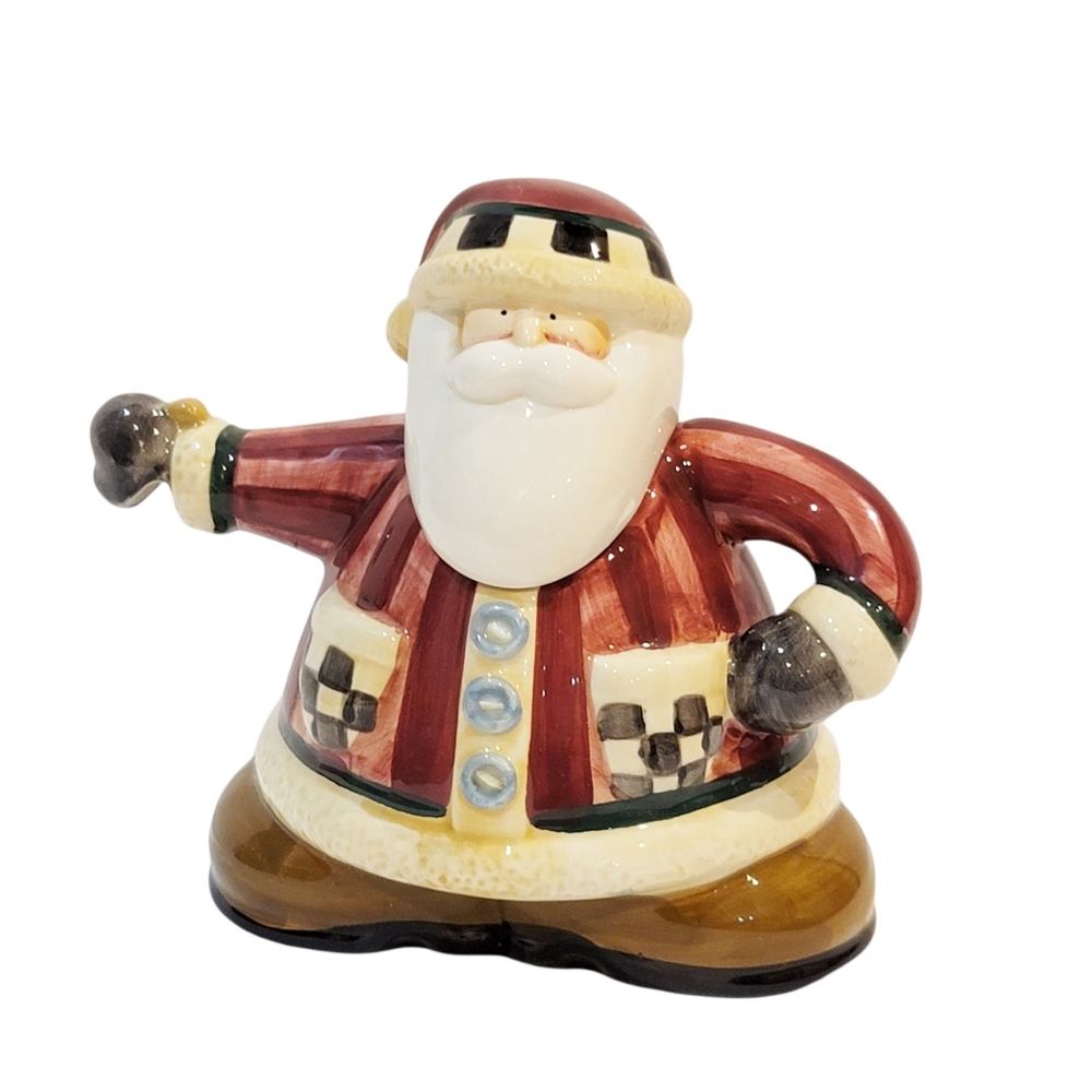 Sakura Debbie Mumm Santa Tea Pot 3D